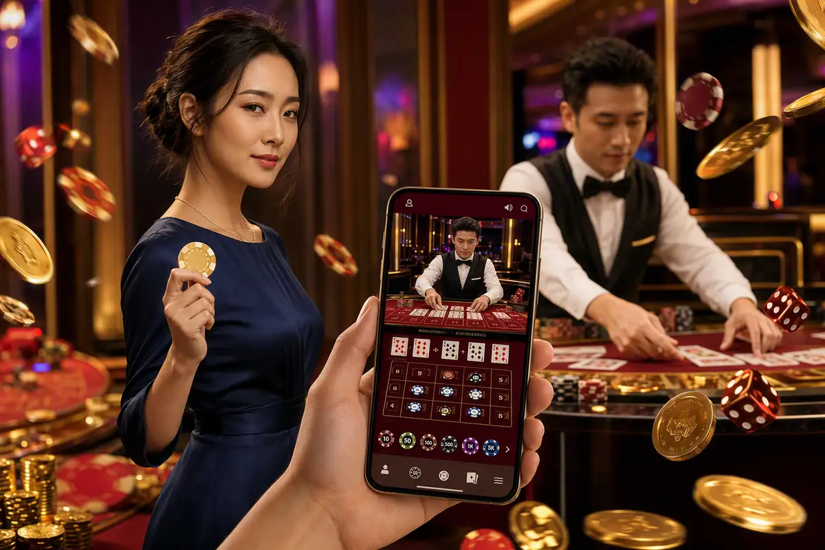 i1kfc4u Casino meja dealer langsung baccarat